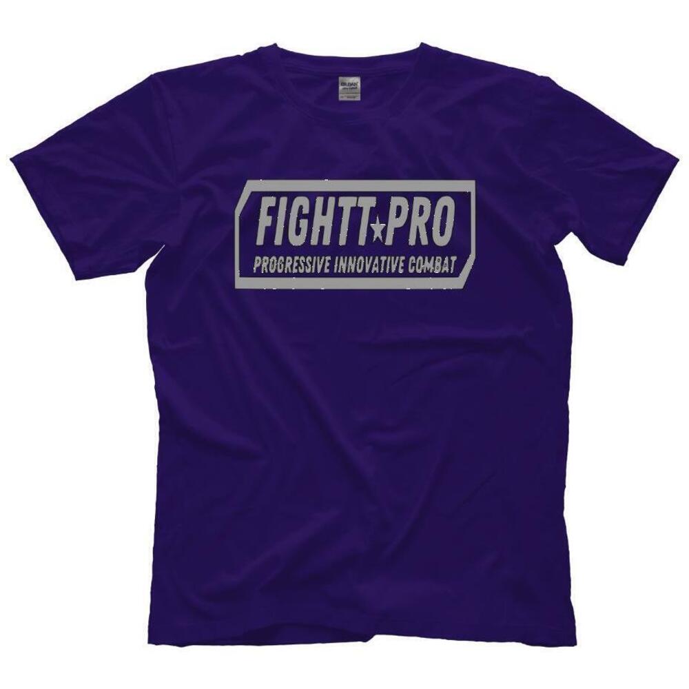 Fightt Silver Purple Shirt